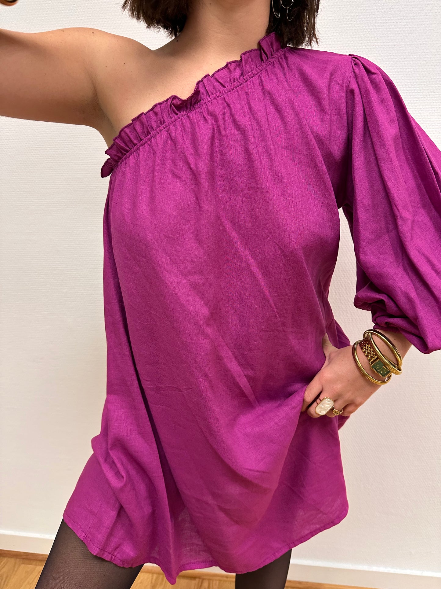 Robe INÈS asymétrique - RAPHAELLESHOP