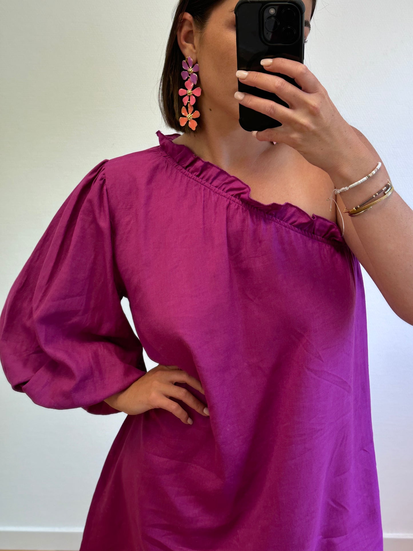 Robe INÈS asymétrique - RAPHAELLESHOP