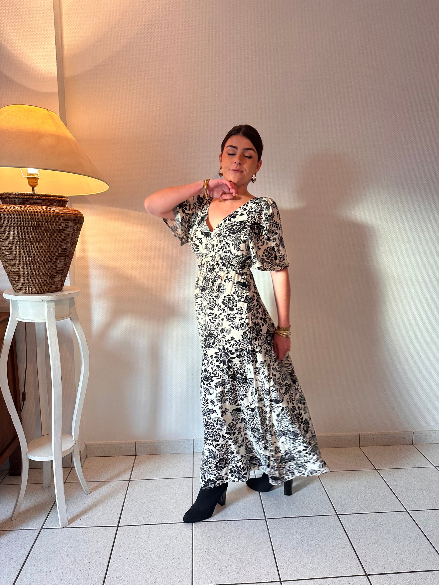 Robe GAËLLE fleurs - RAPHAELLESHOP