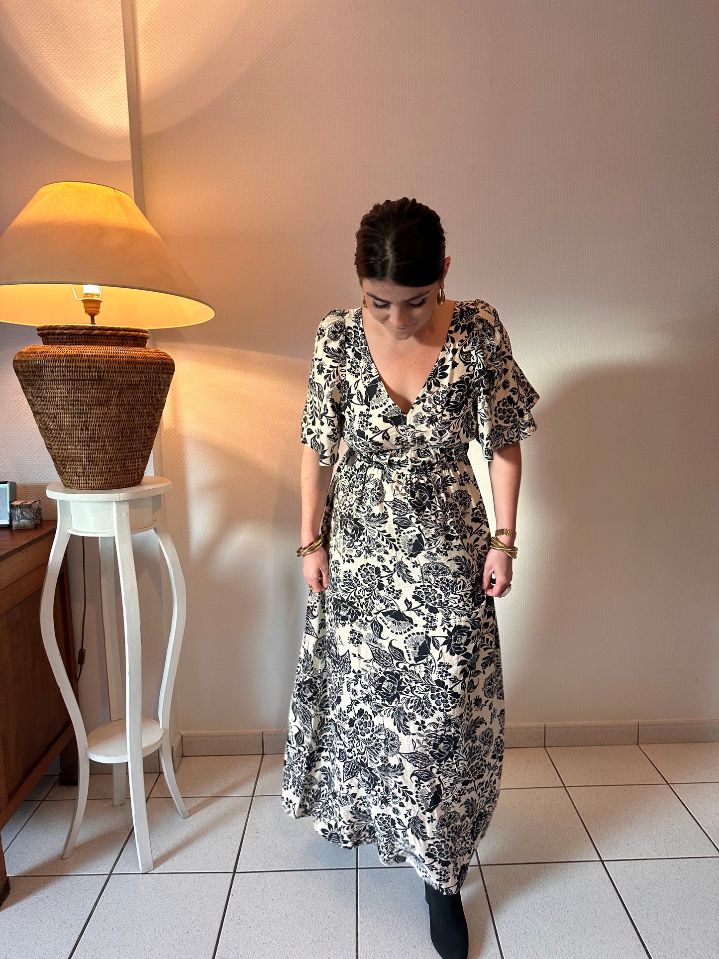 Robe GAËLLE fleurs - RAPHAELLESHOP