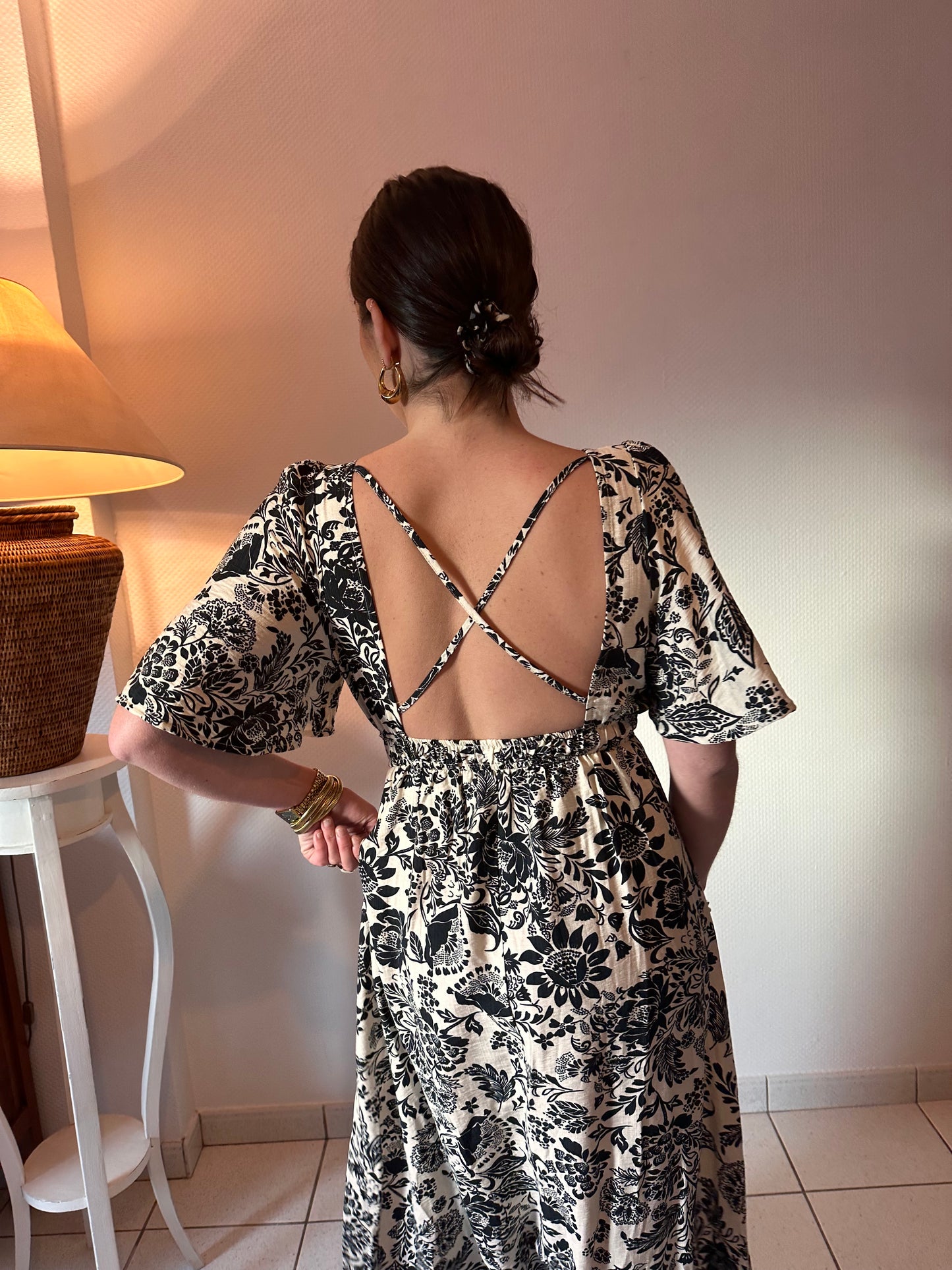 Robe GAËLLE fleurs - RAPHAELLESHOP