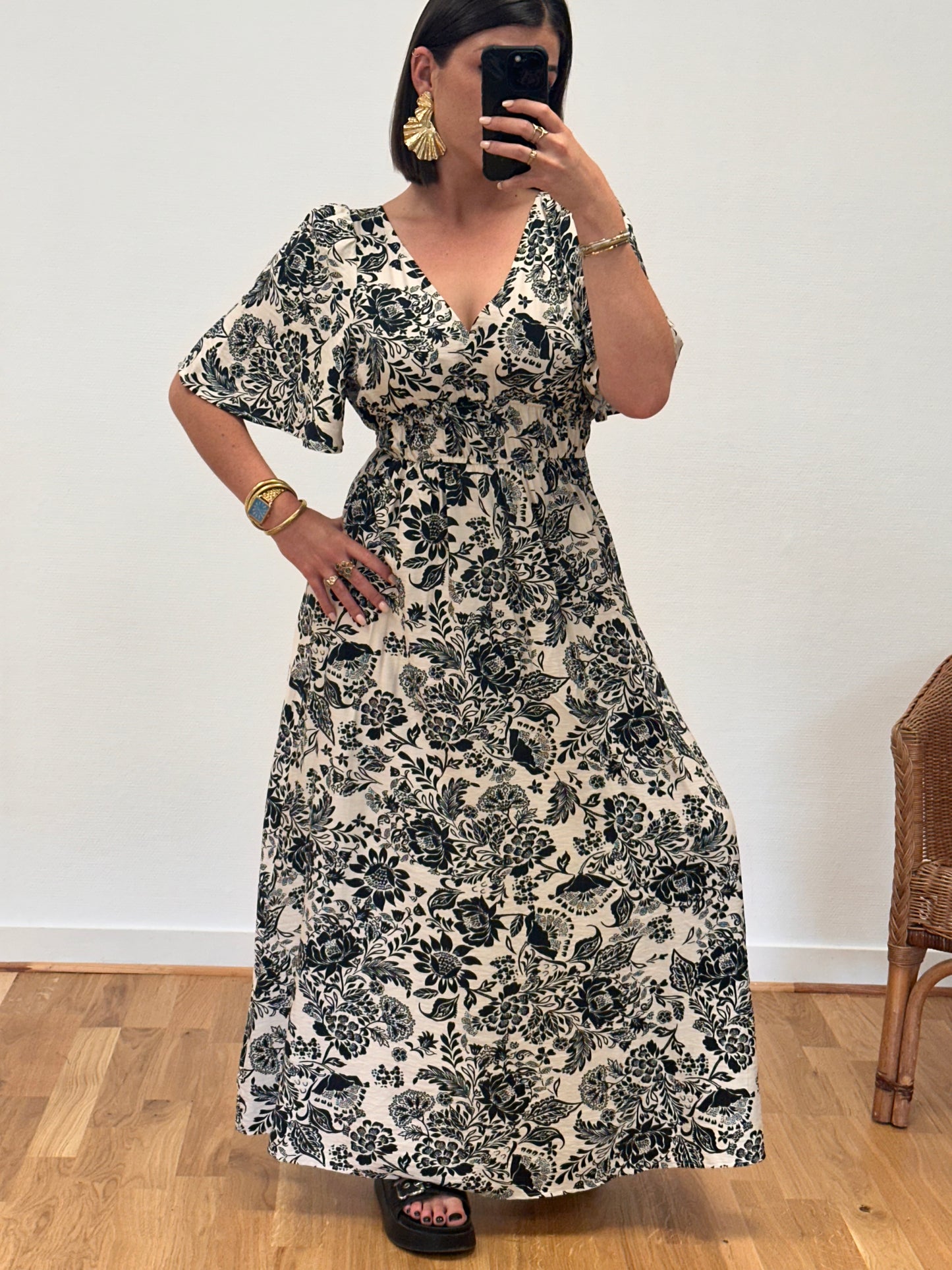 Robe GAËLLE fleurs - RAPHAELLESHOP