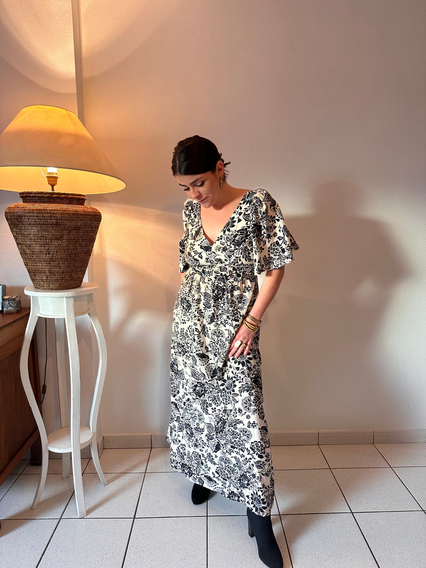 Robe GAËLLE fleurs - RAPHAELLESHOP