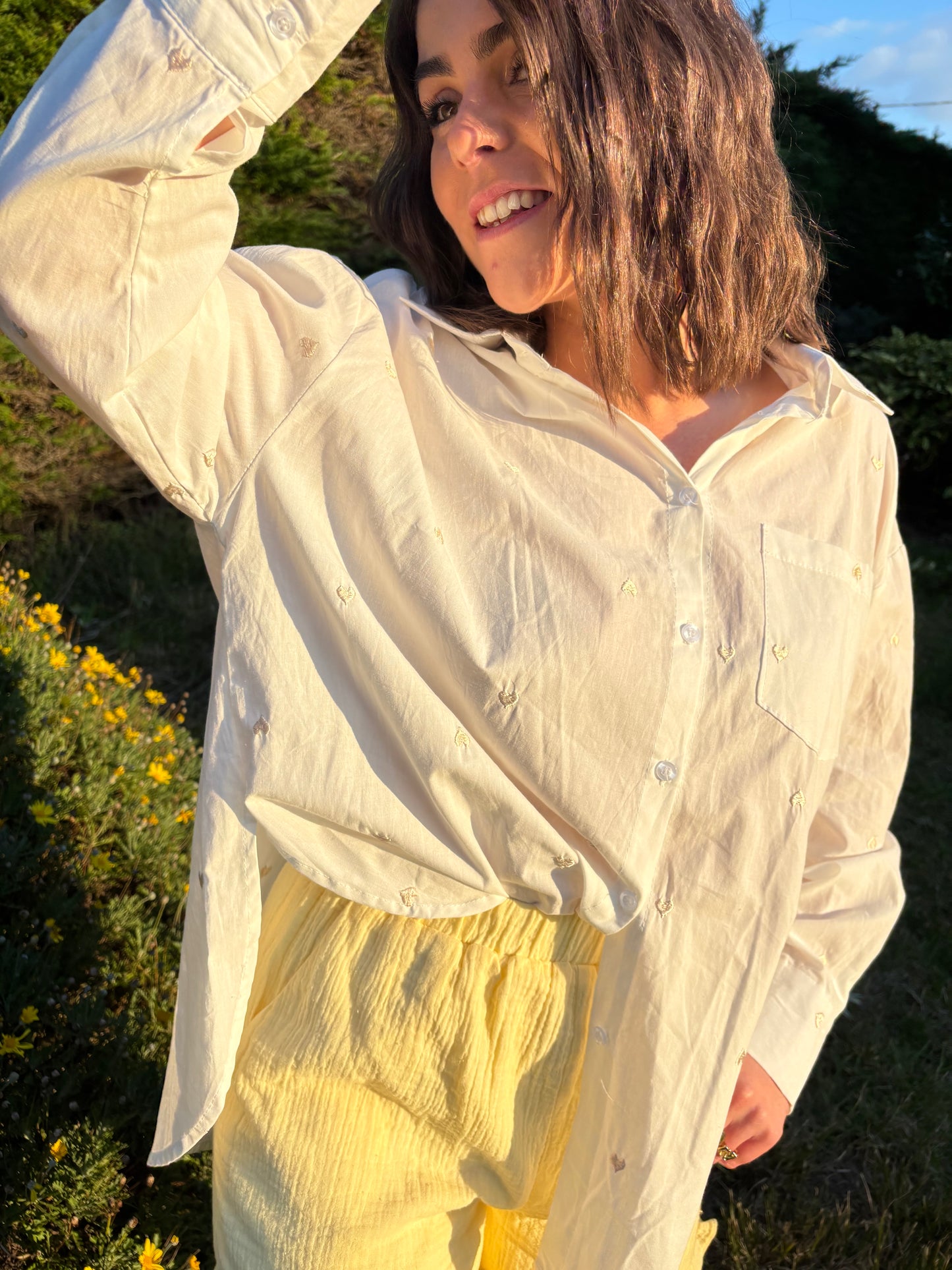 Short LYLOU jaune pâle - RAPHAELLESHOP