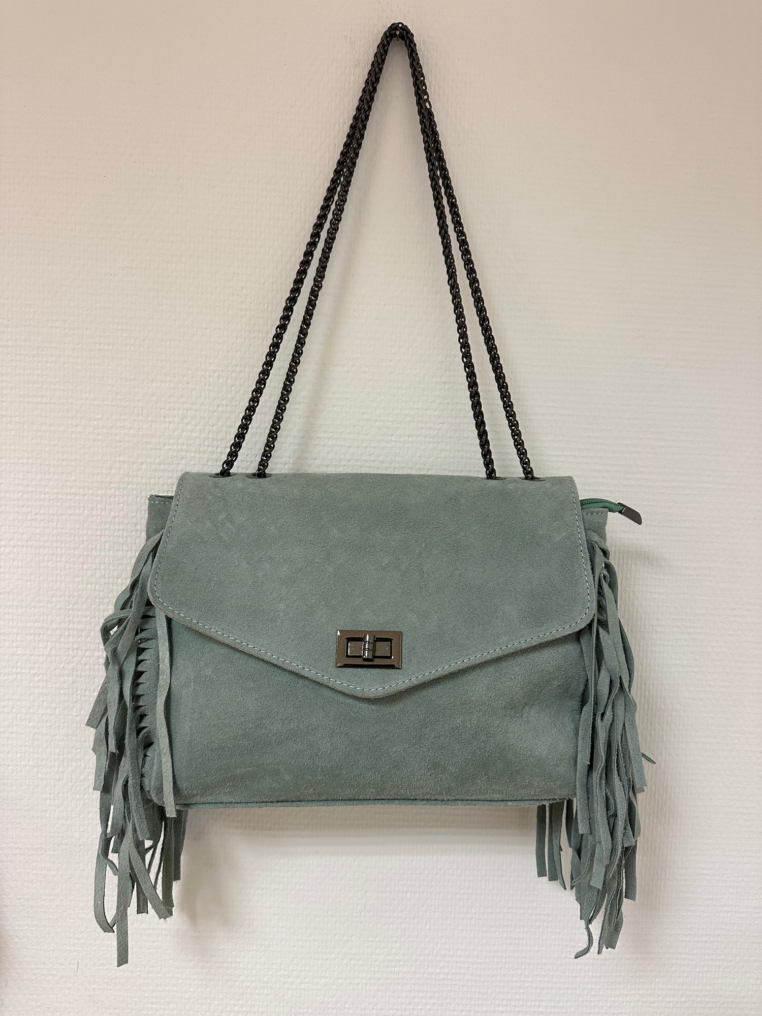 Sac LUCE à franges en cuir