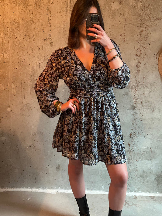 Robe BELLE à fleurs - RAPHAELLESHOP