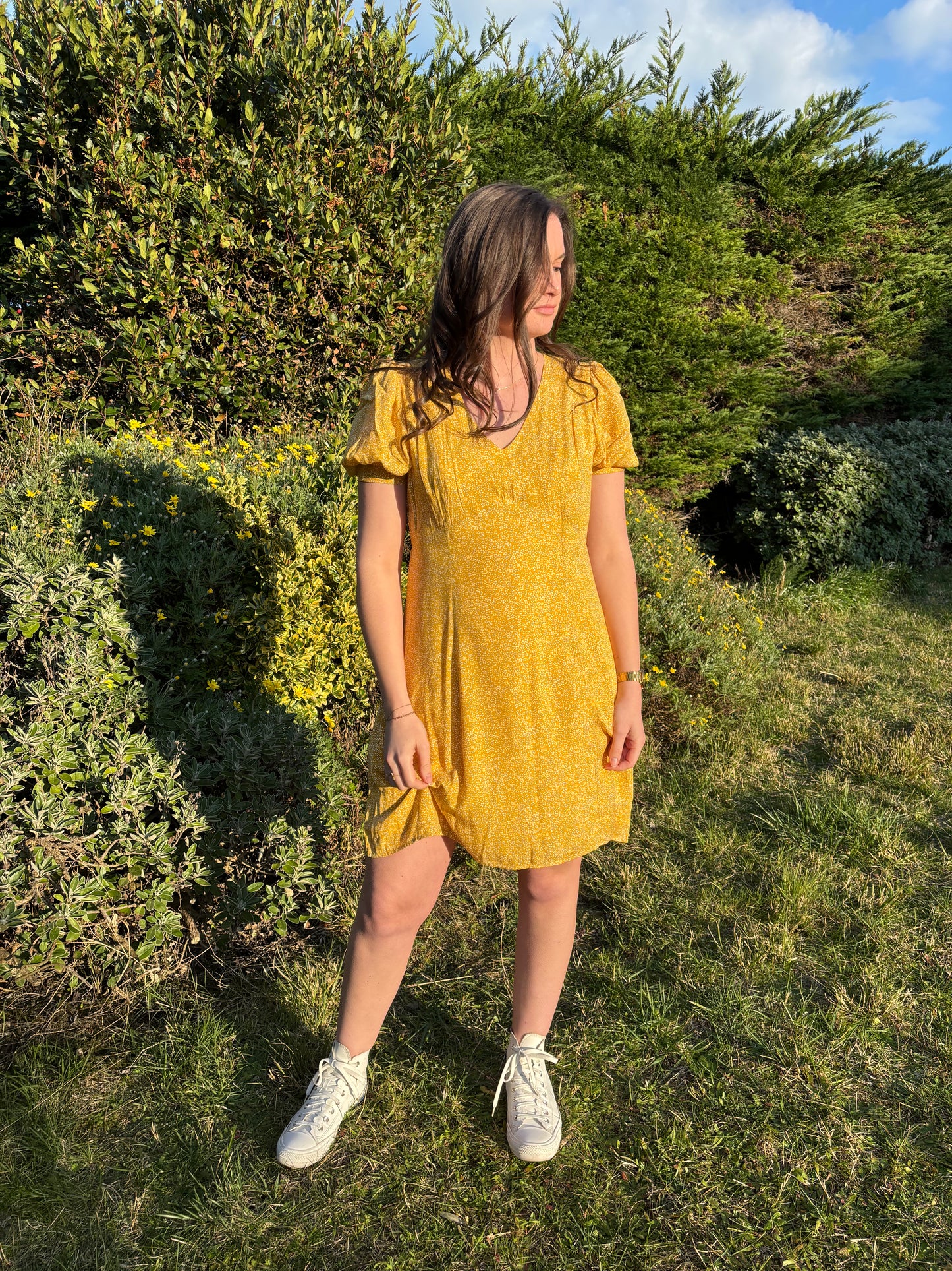 Robe HALEY jaune - RAPHAELLESHOP