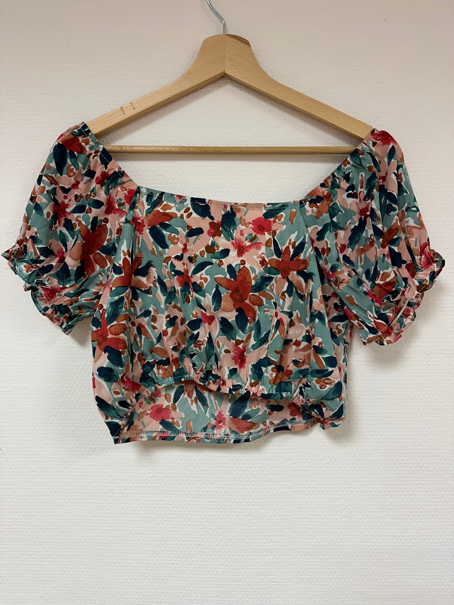 Crop Top CLEA à fleurs