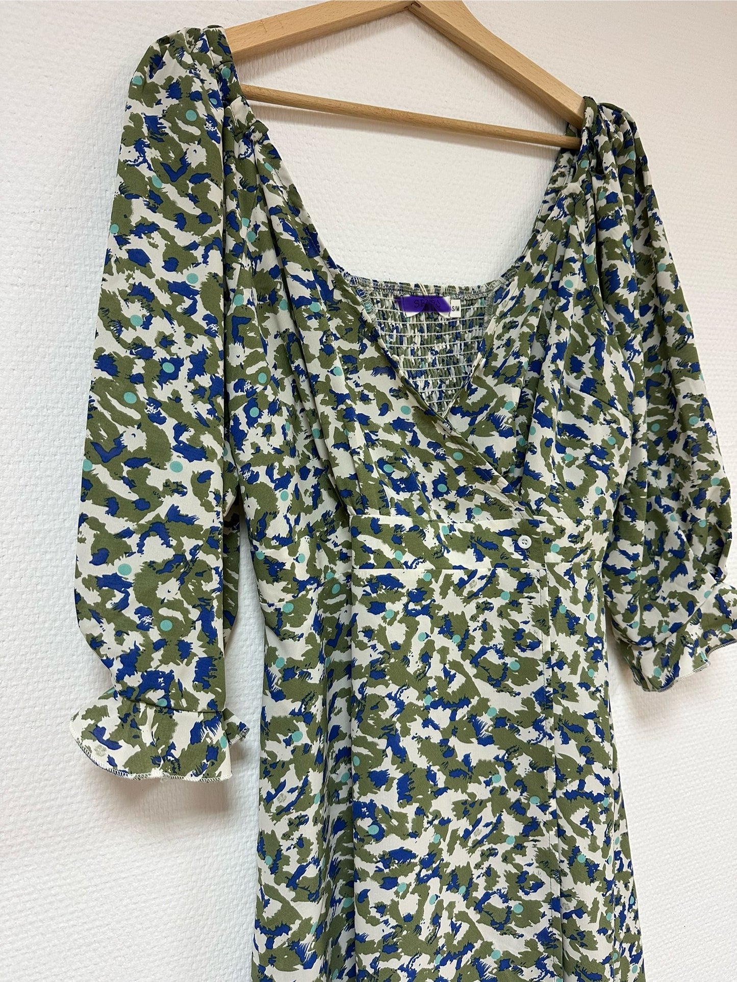 Robe CLARISSE imprimé camouflage