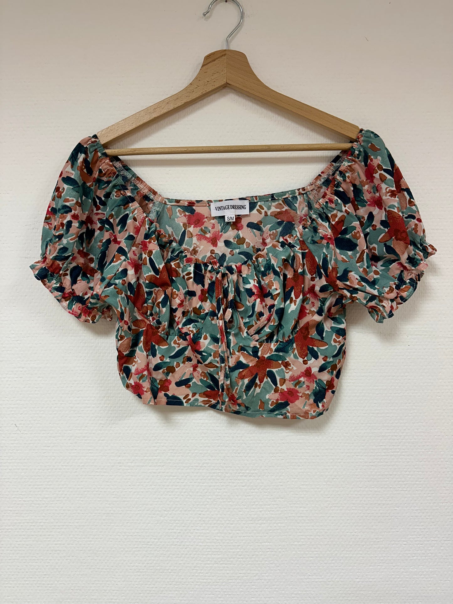 Crop Top CLEA à fleurs