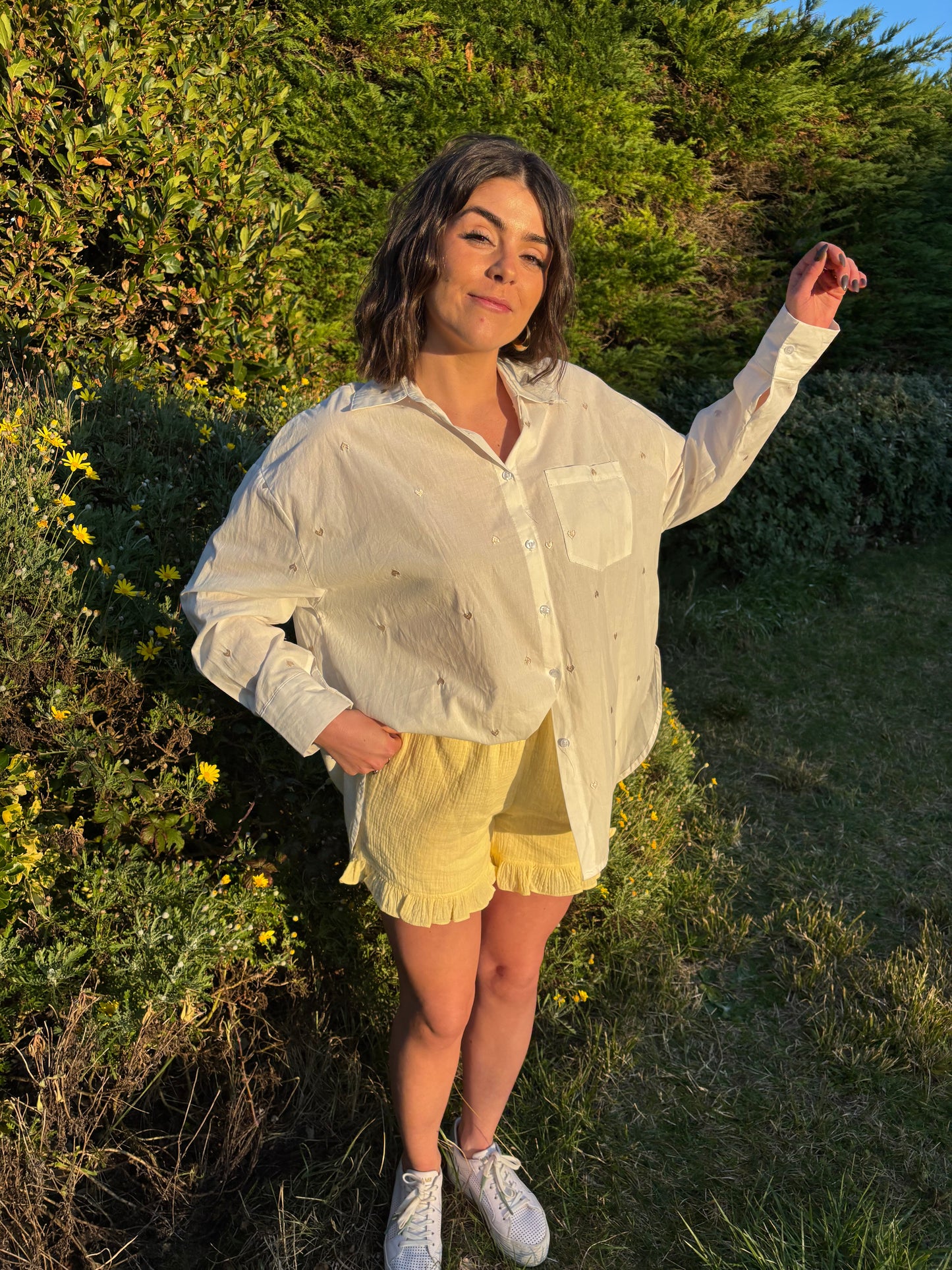 Short LYLOU jaune pâle - RAPHAELLESHOP