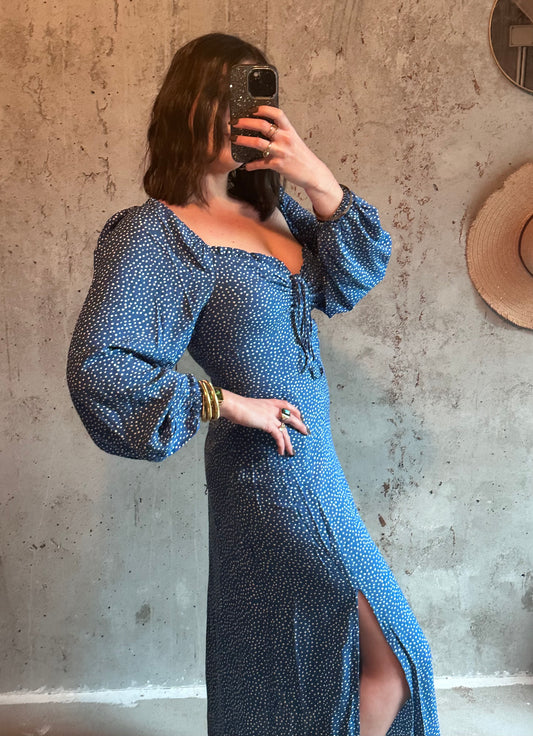 Robe LUCIOLE à pois - RAPHAELLESHOP