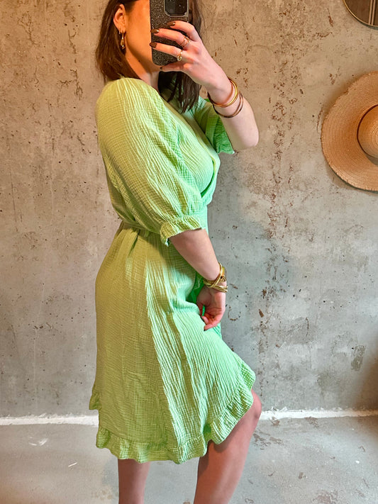 Robe JULIE menthe - RAPHAELLESHOP