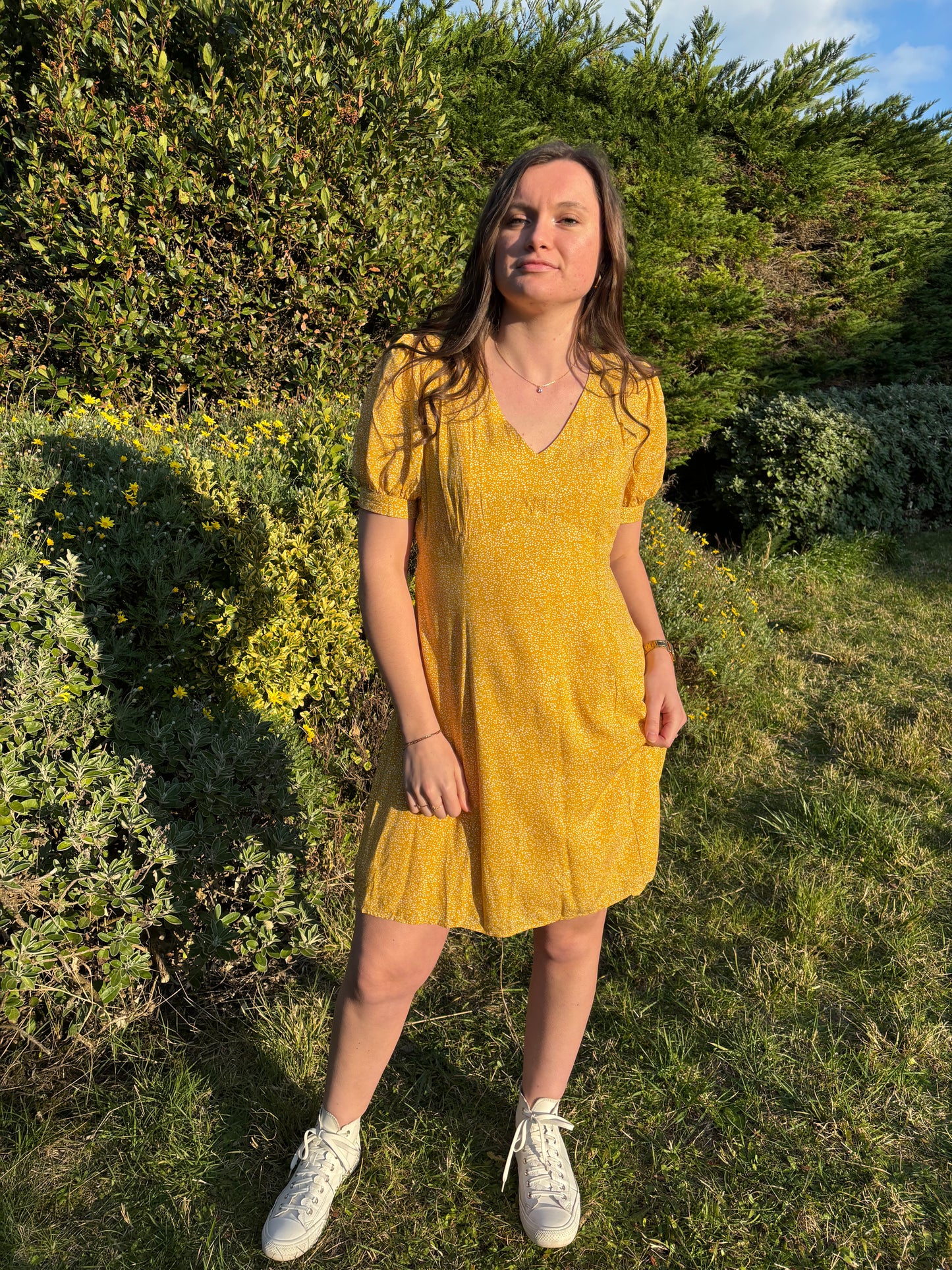 Robe HALEY jaune - RAPHAELLESHOP