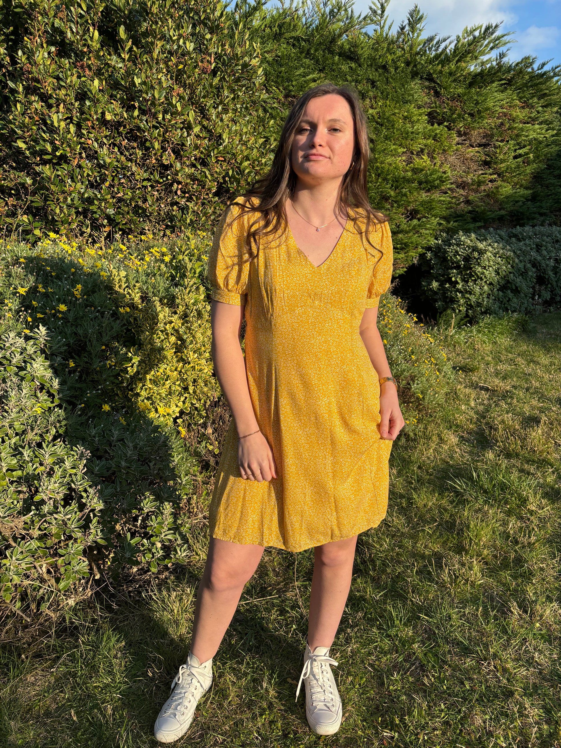 Robe HALEY jaune - RAPHAELLESHOP